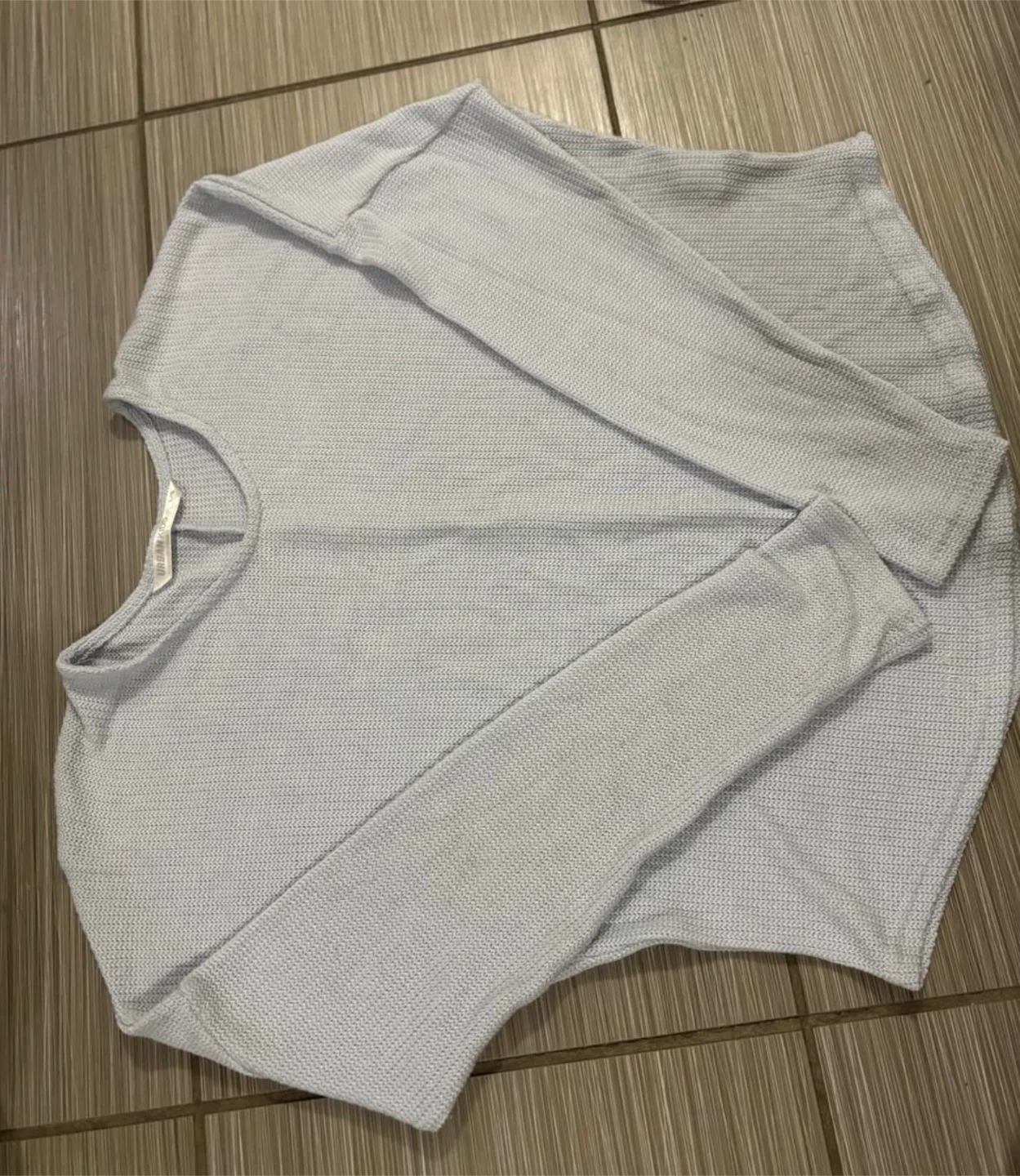 Kids Light Blue Long Sleeve Top