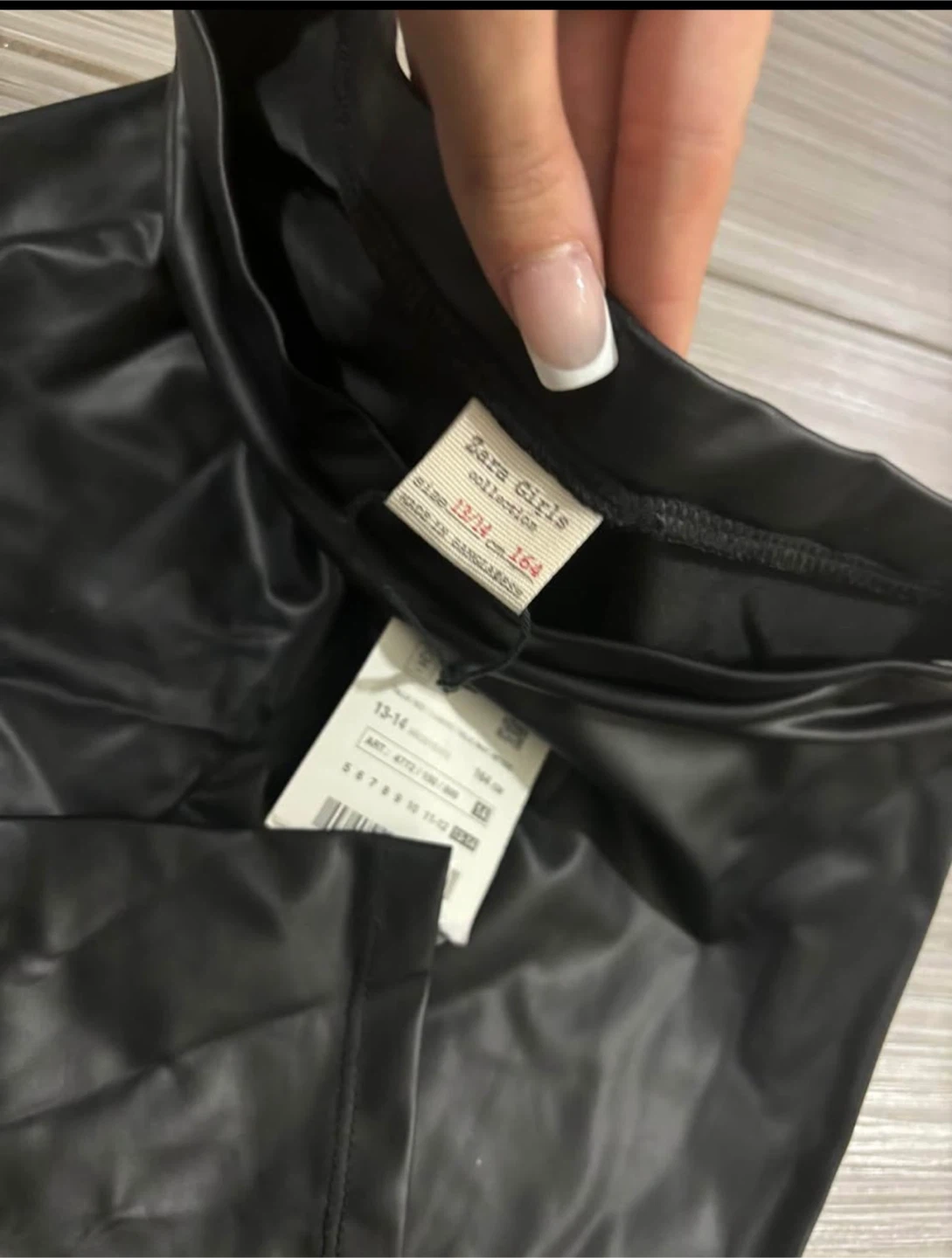 Zara Girls Collection Leggings - Size 13/14 Black - photo 2