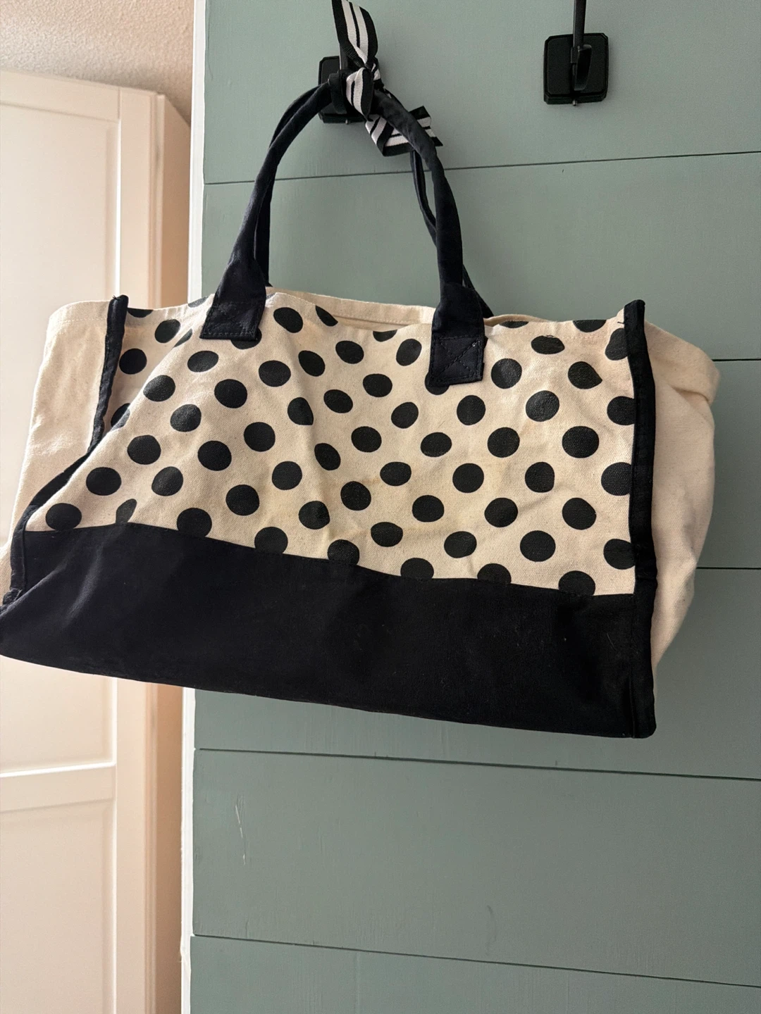 Polka Dot Tote Bag