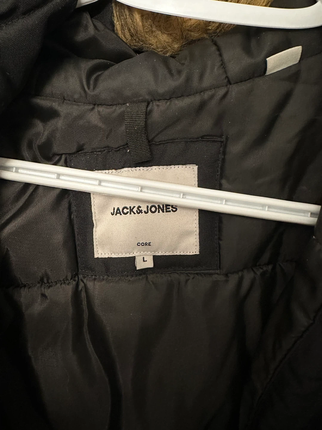 Jack & Jones Core Black Winter Jacket - Size L - photo 4