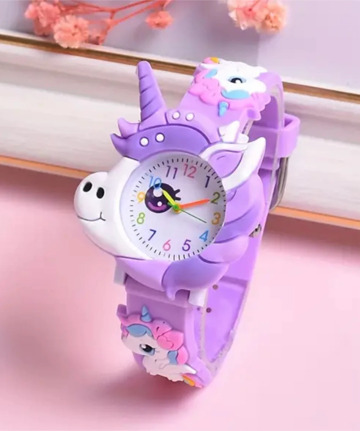 Purple Unicorn Kids Watch