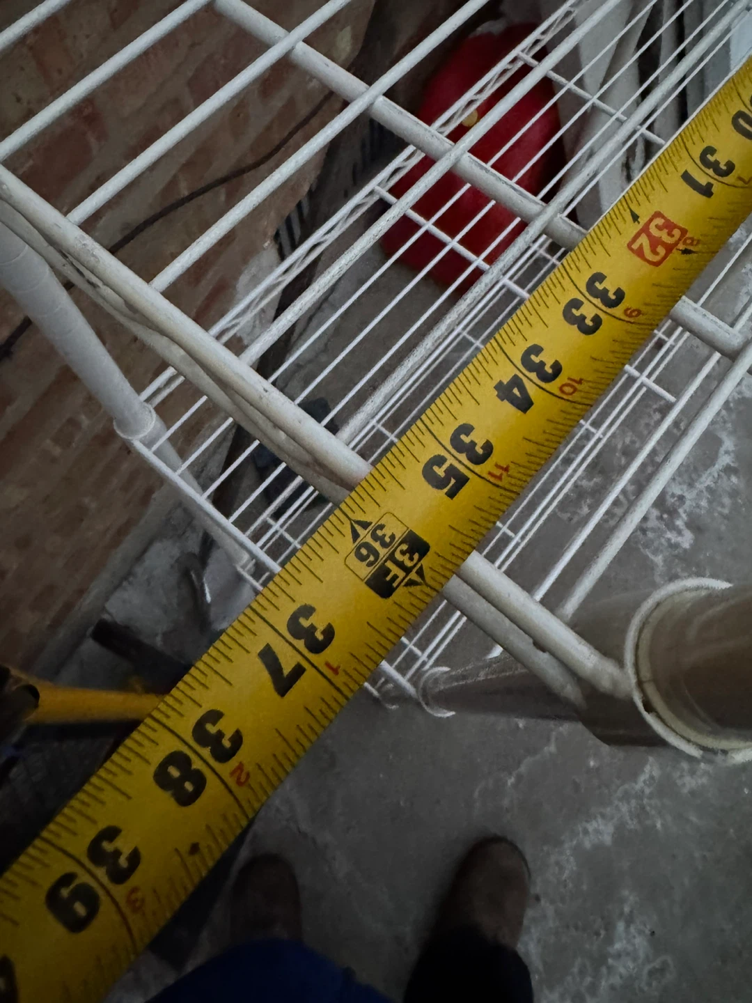 White Wire Shelf Unit - 5 Tier - photo 4
