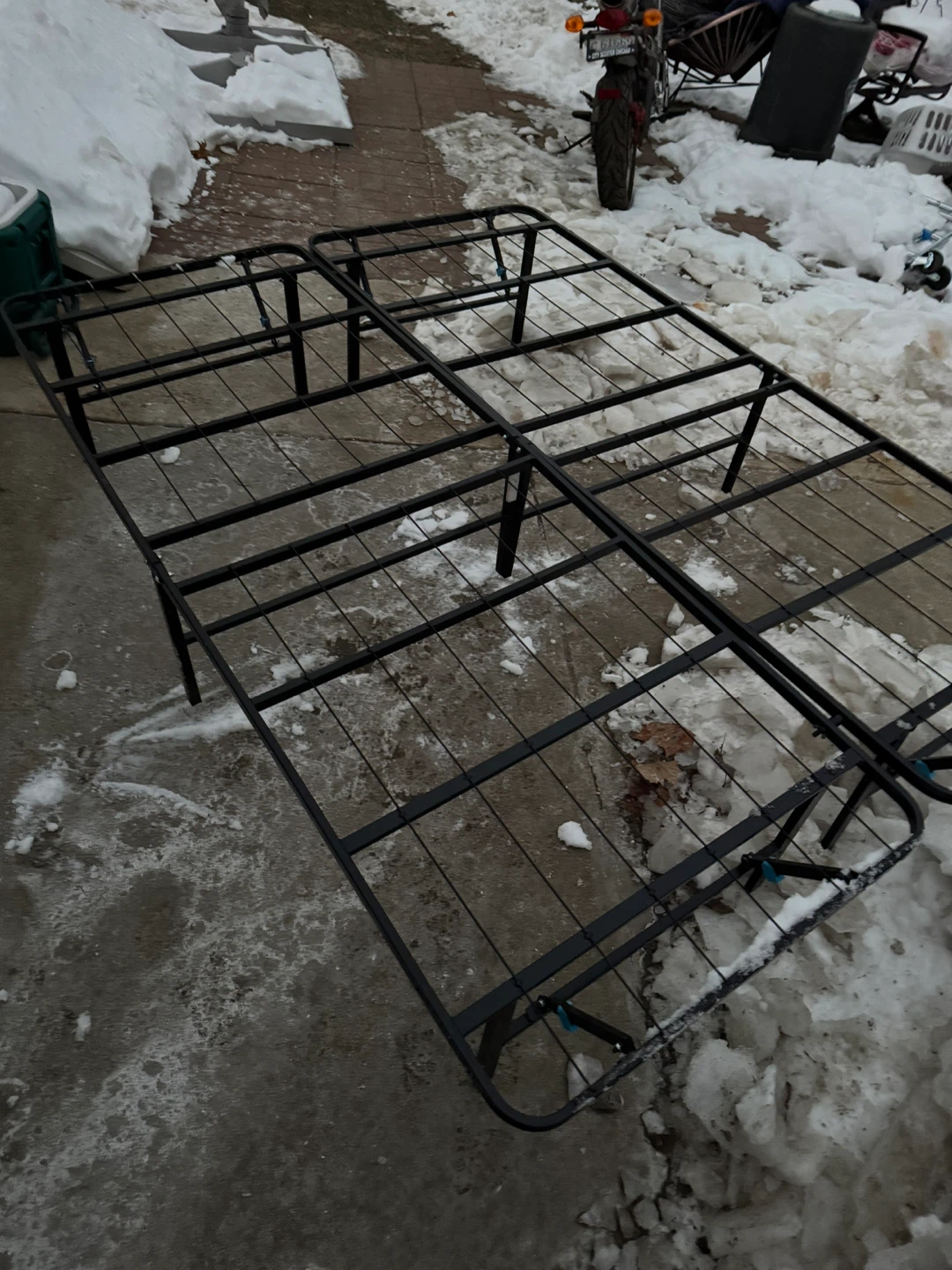 Metal Bed Frame - Full Size - photo 2