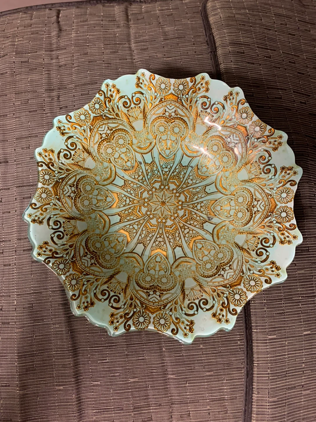 Decorative Bowl - Gold Pattern and Bonus Bowl - photo 2
