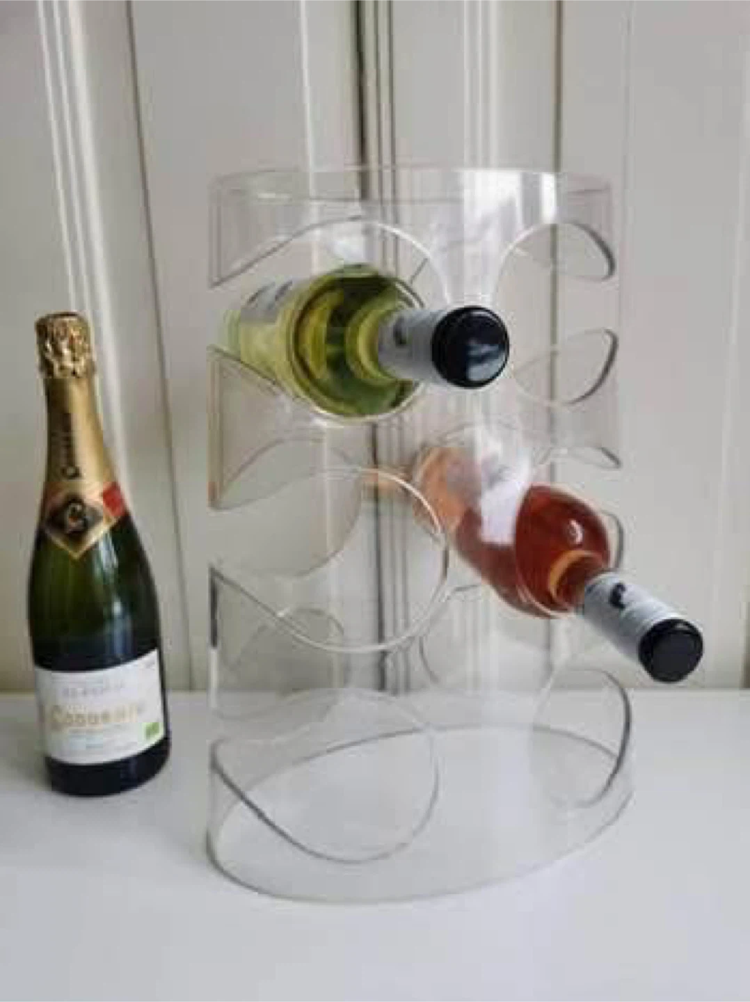 Umbra Wine Rack - Clear Acrylic