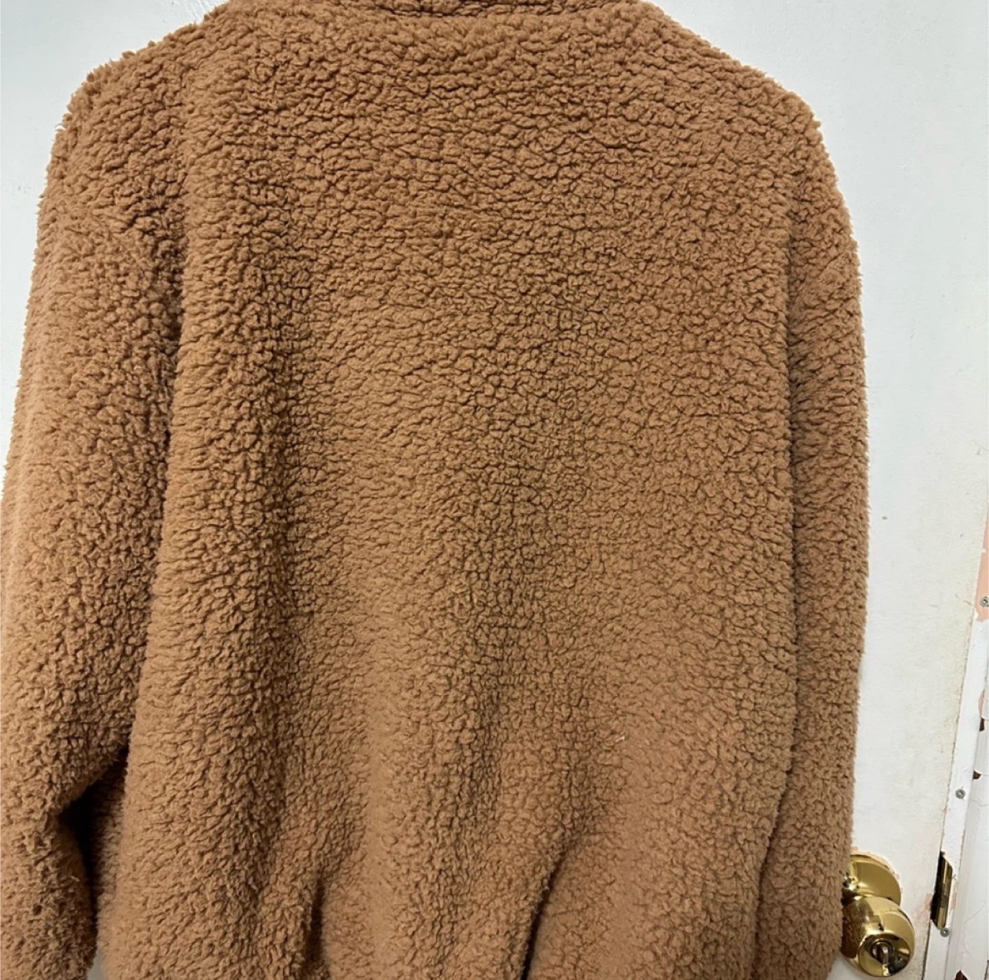 SHEIN Brown Teddy Jacket- XL - photo 2