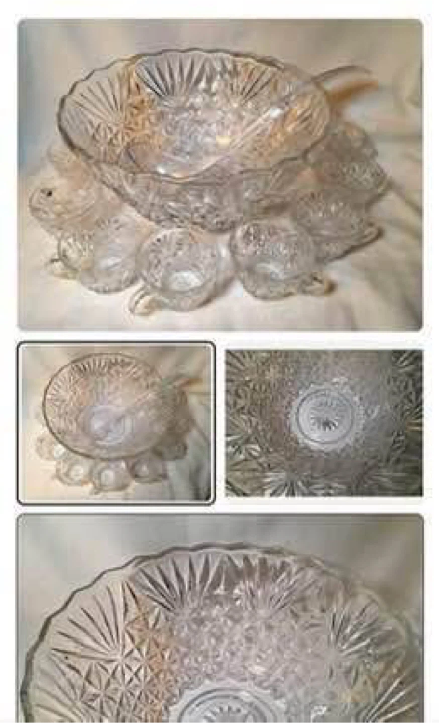 Anchor Hocking Arlington 18-Piece Punch Bowl Set