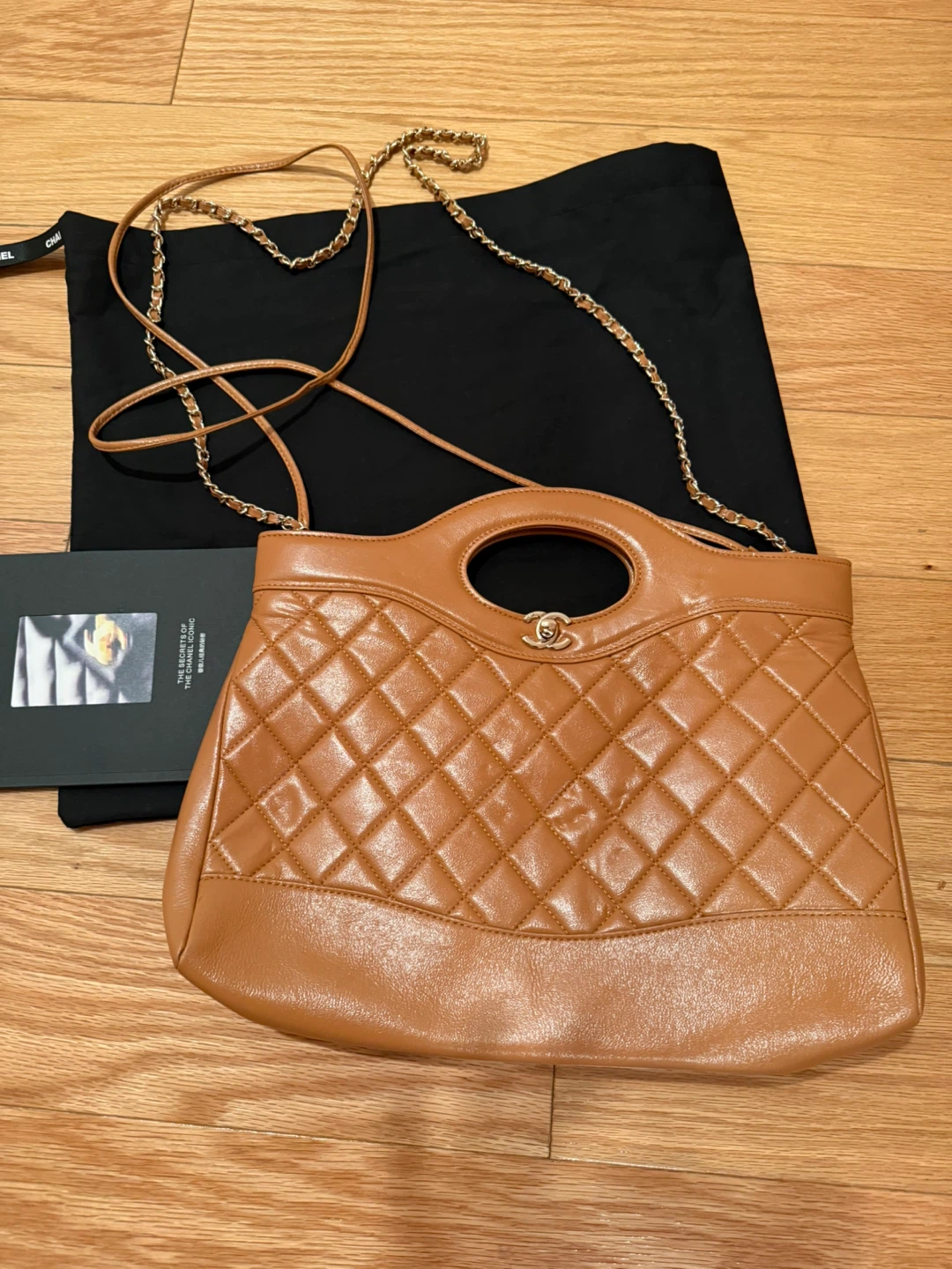 Chanel Vintage Quilted Leather Top Handle Bag - photo 3