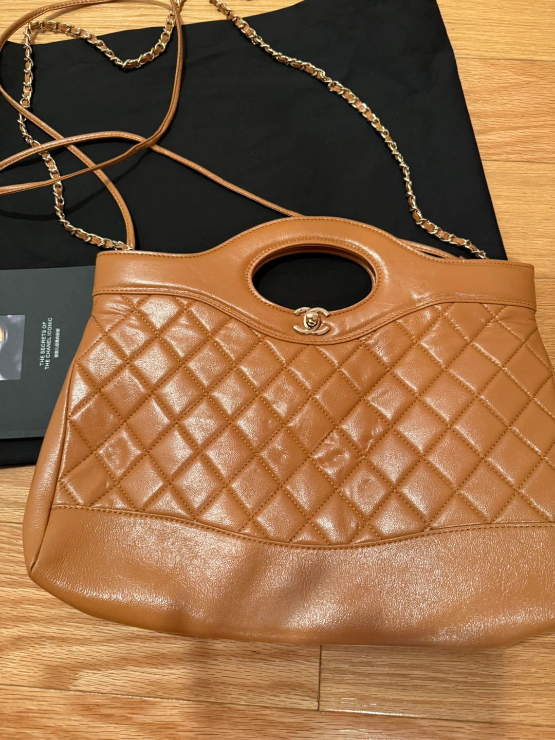 Chanel Vintage Quilted Leather Top Handle Bag - photo 2
