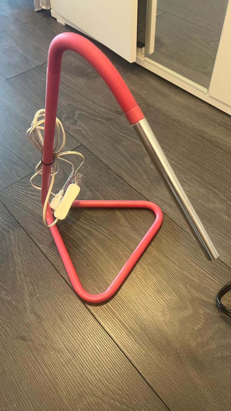 Pink IKEA Desk Lamp