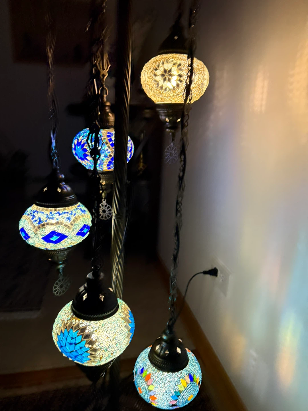 Mosaic Turkish Floor Lamp - photo 2