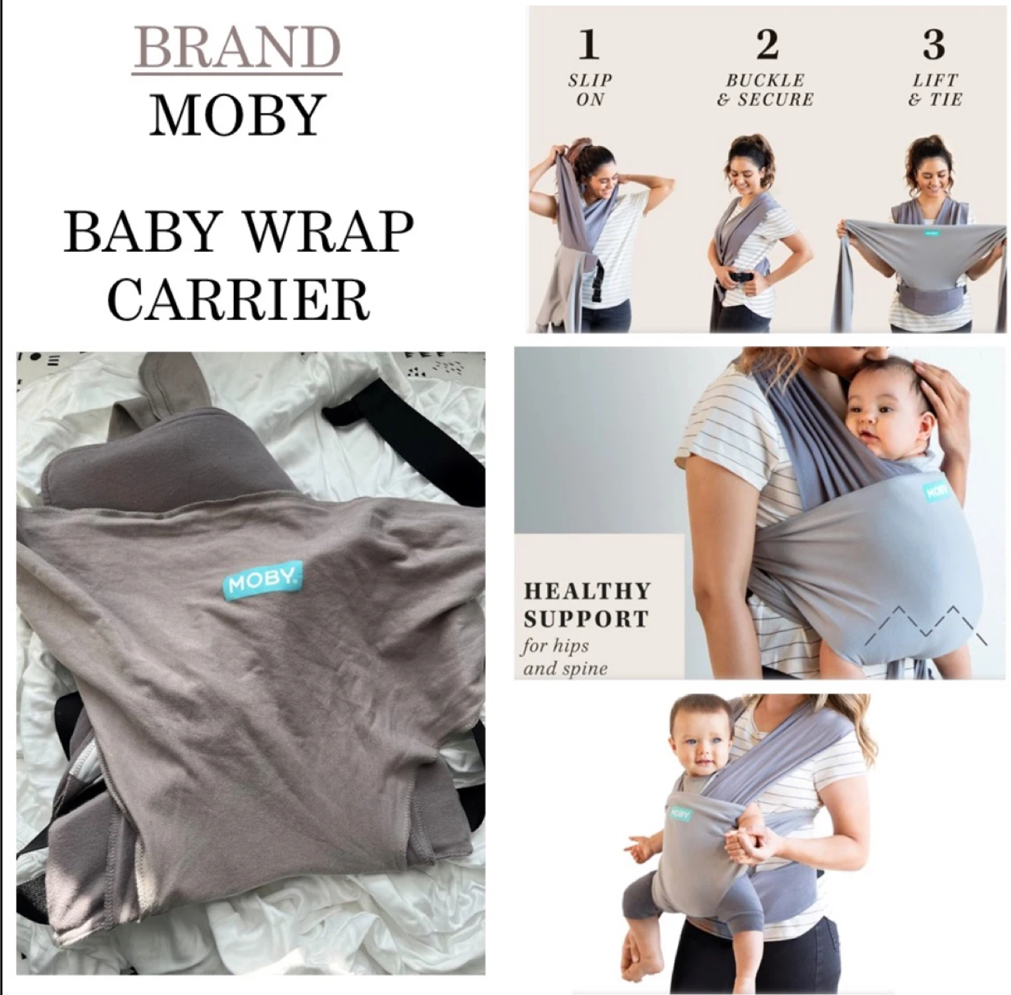 Moby Baby Wrap Carrier