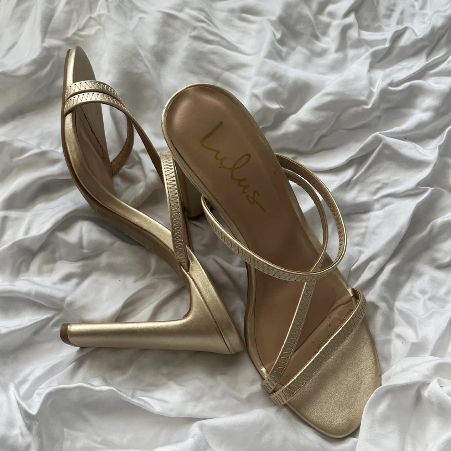 Lulus Gold Heels - photo 4