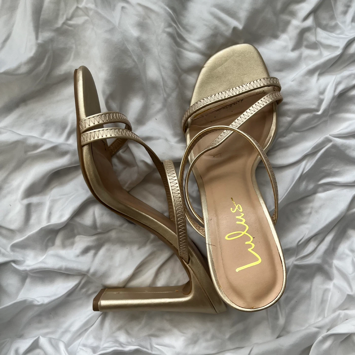 Lulus Gold Heels - photo 2