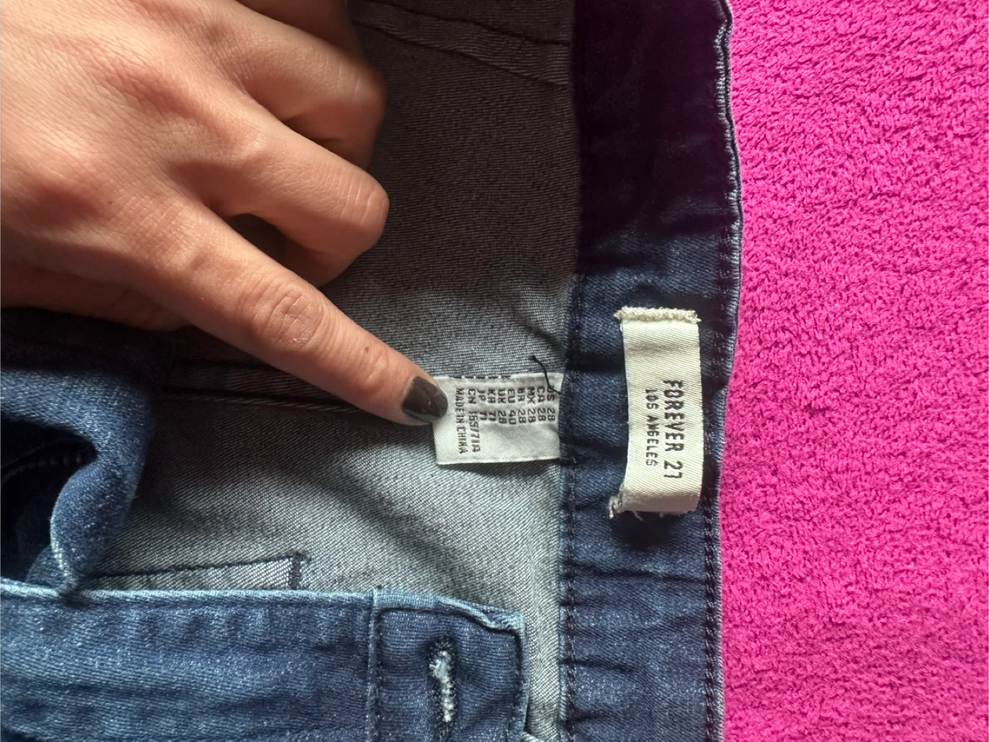 Abercrombie & fitch , Forever 21 & Denim Jeans Size 9 - photo 4