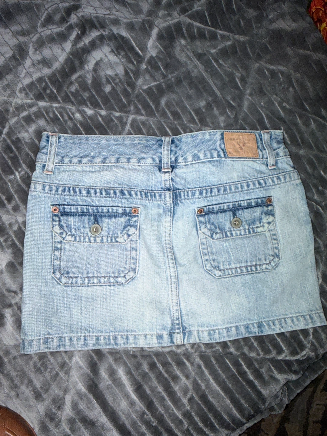 American Eagle Denim Mini Skirt - Size 4 - photo 3