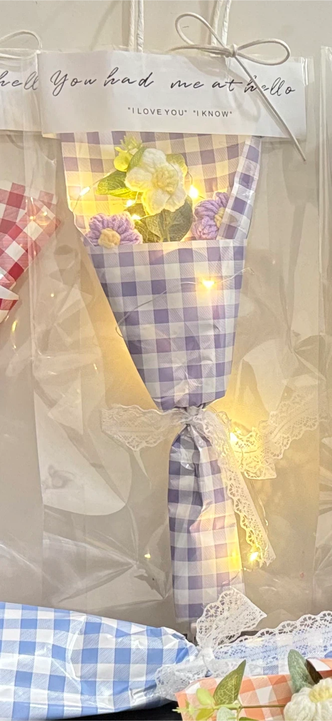 Handmade Crochet Flower Bouquet - photo 2