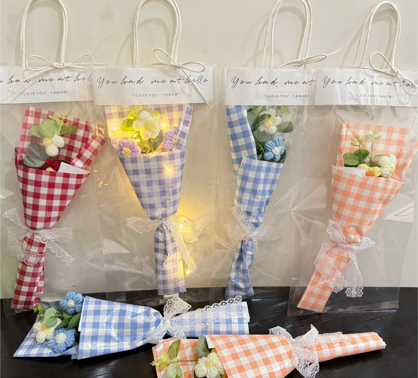 Handmade Crochet Flower Bouquet - photo 3