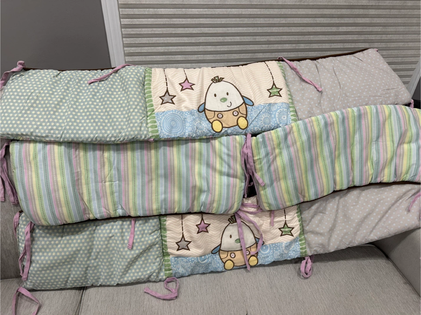 Baby Crib Bumper Pad