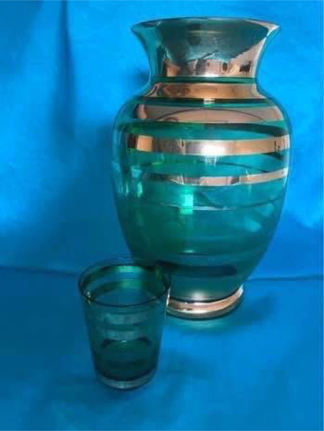 Green & Gold Decorative Vase - photo 2
