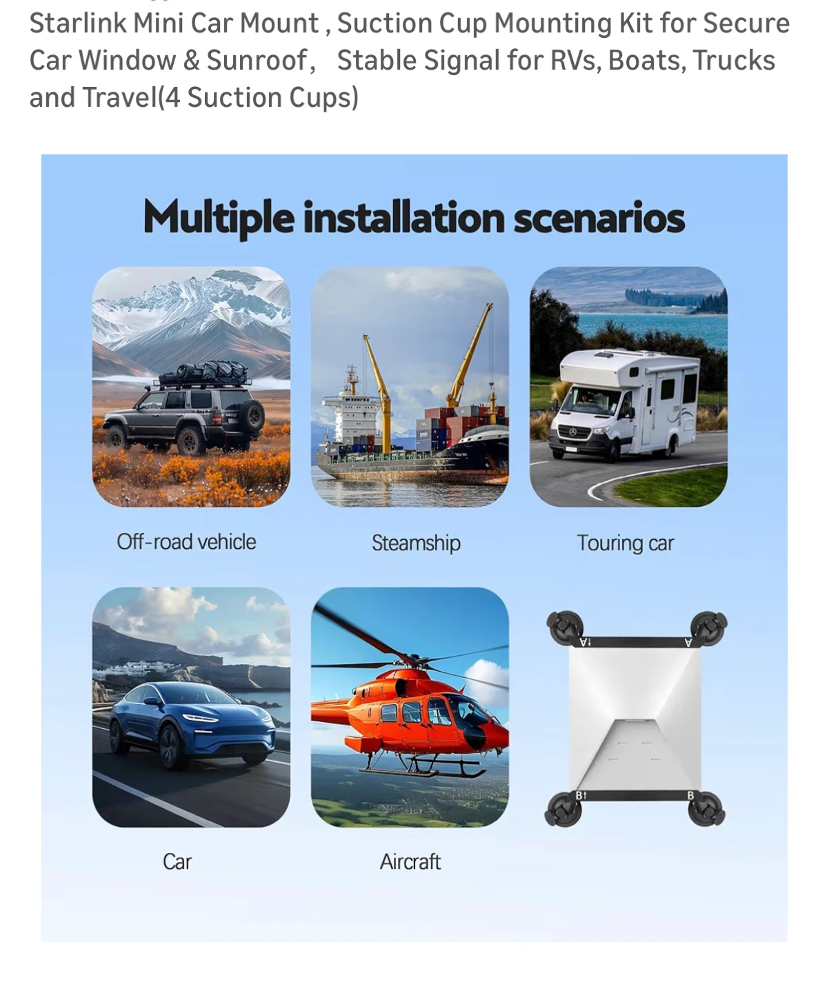 Brand New Starlink Mini Car Mount - photo 3