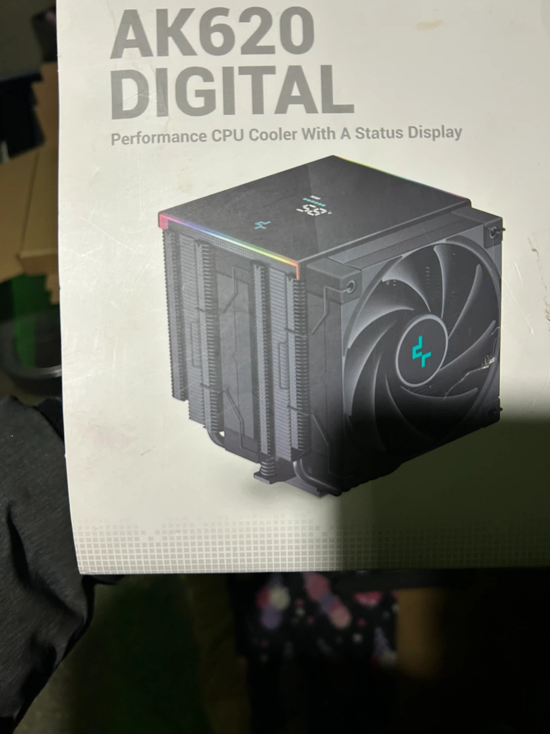 DeepCool AK620 Digital CPU Cooler - Performance Like New!