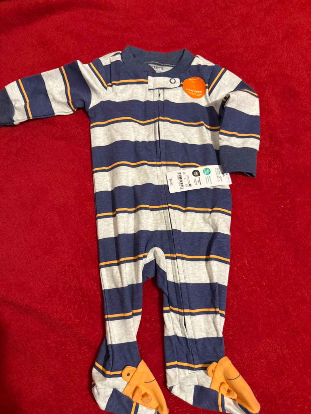 Carter's 3M Striped Baby Onesie