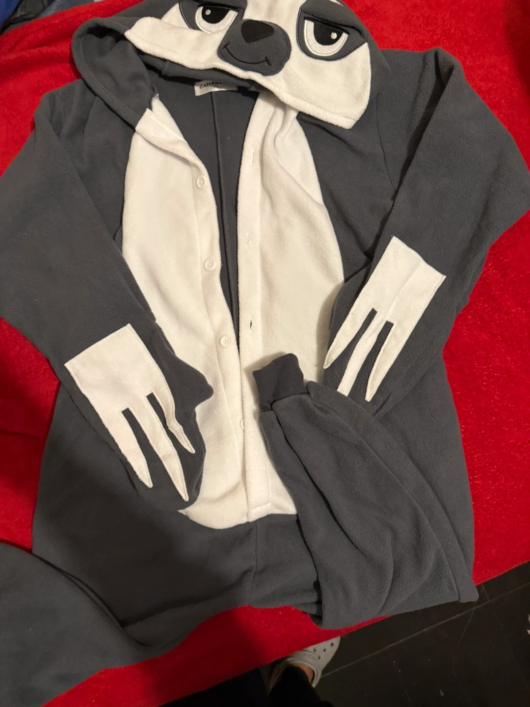 Canasour Raccoon Onesie - Size 115