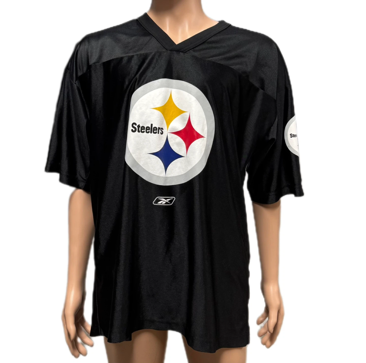 NFL Pittsburgh Steelers Reebok Team Apparel Jersey Shirt Size L