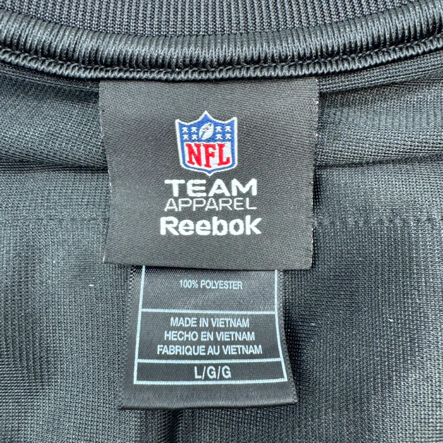 NFL Pittsburgh Steelers Reebok Team Apparel Jersey Shirt Size L - photo 5