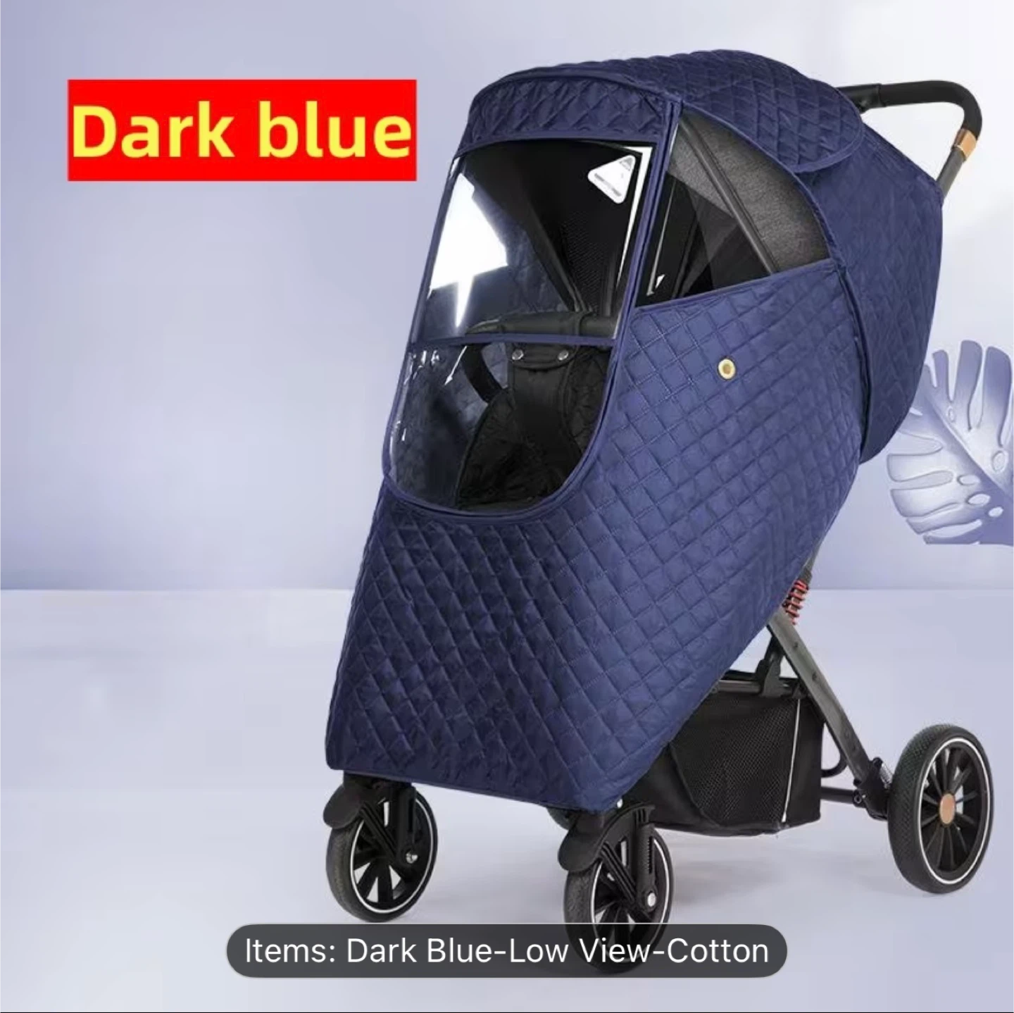 Brand new Dark Blue Stroller Weather Shield - photo 2