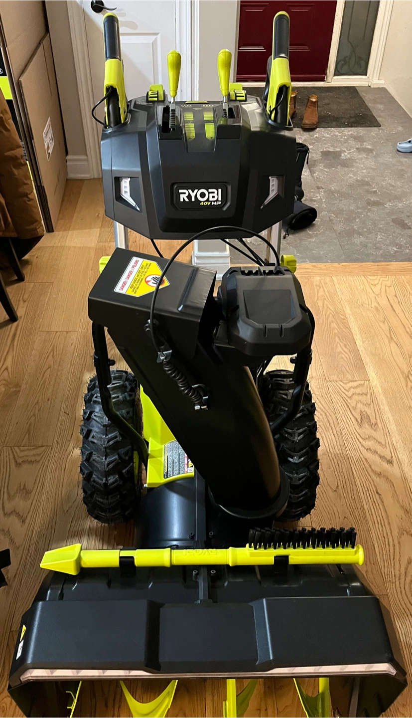Ryobi 40V 24 inch 2-Stage Snow Blower kit - photo 2