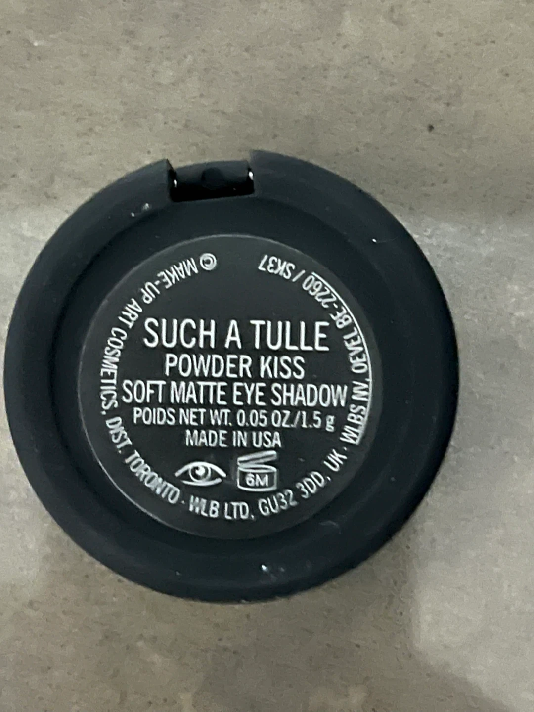 MAC Powder Kiss Soft Matte Eye Shadow - Such A Tulle - photo 4