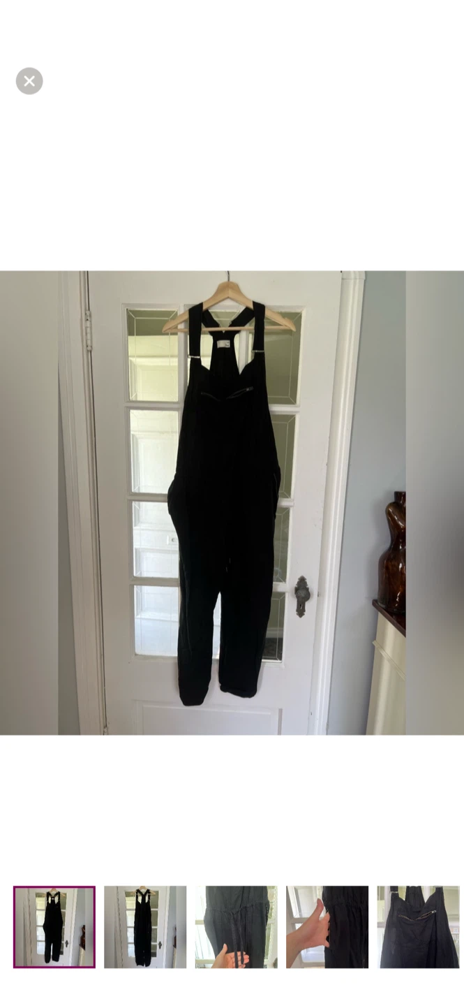 Wilfred Free Black Jumpsuit