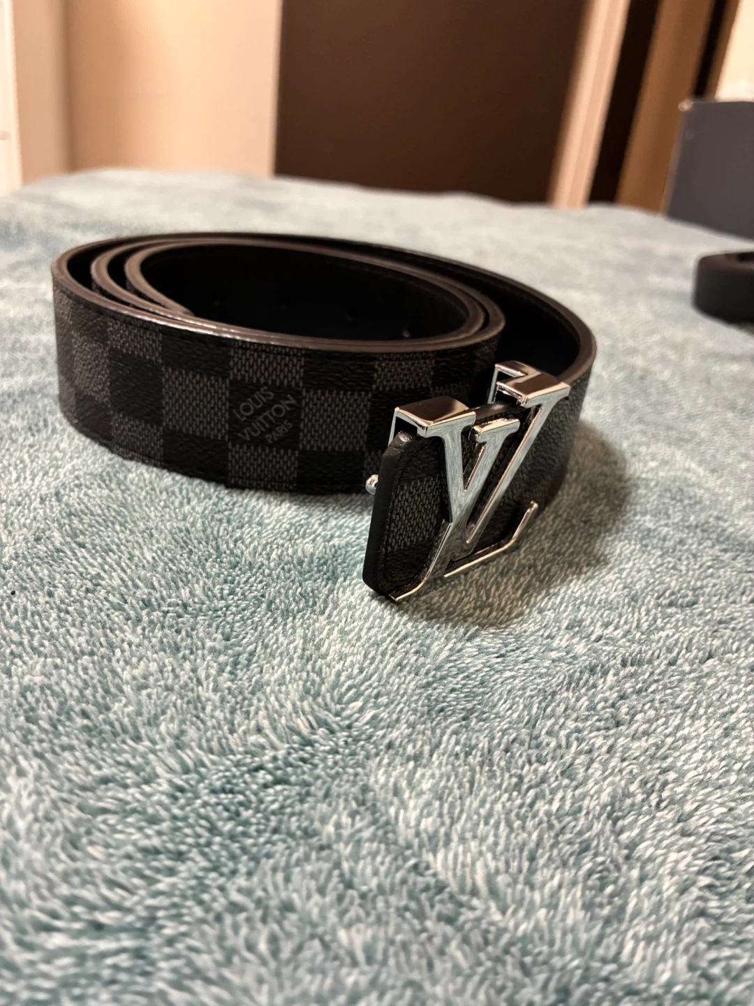 Louis Vuitton Damier Graphite Belt - photo 3