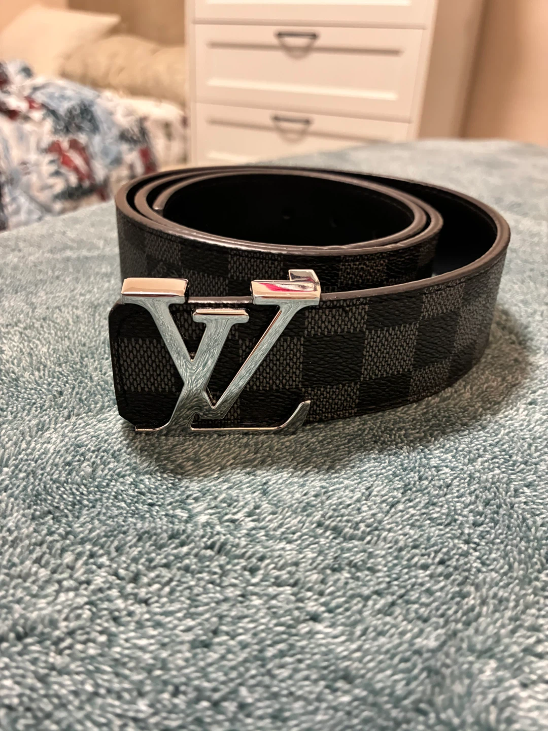 Louis Vuitton Damier Graphite Belt - photo 2