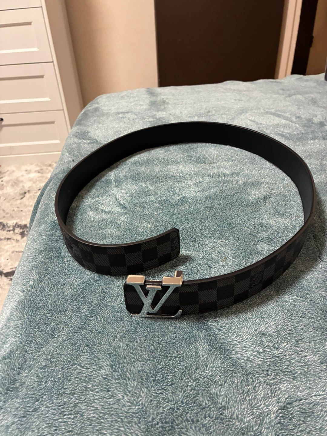 Louis Vuitton Damier Graphite Belt - photo 4