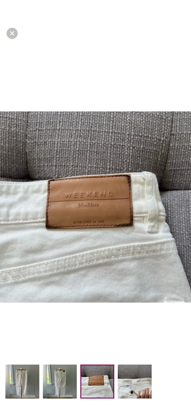 Weekend MaxMara Boyfriend Jeans - Size W29 - photo 3