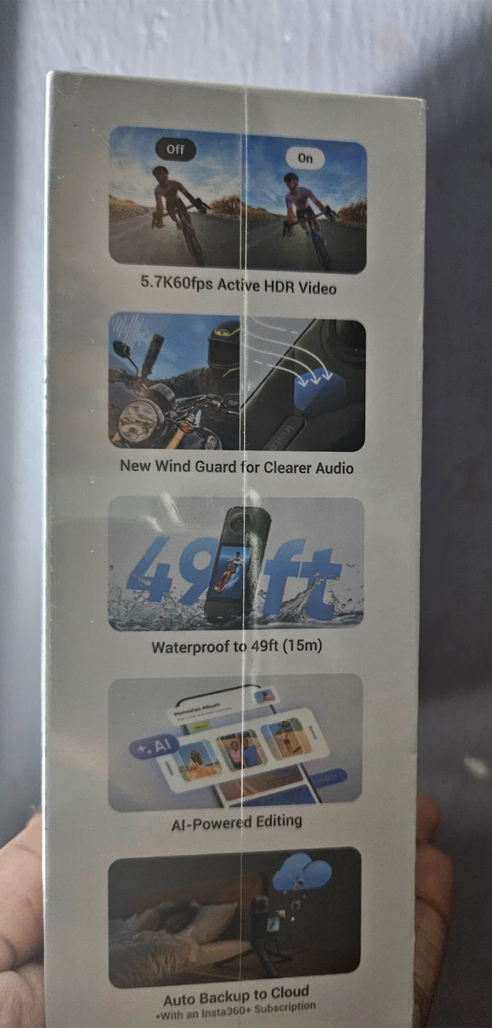 Insta360 X5 8K 360 Action Cam - photo 4