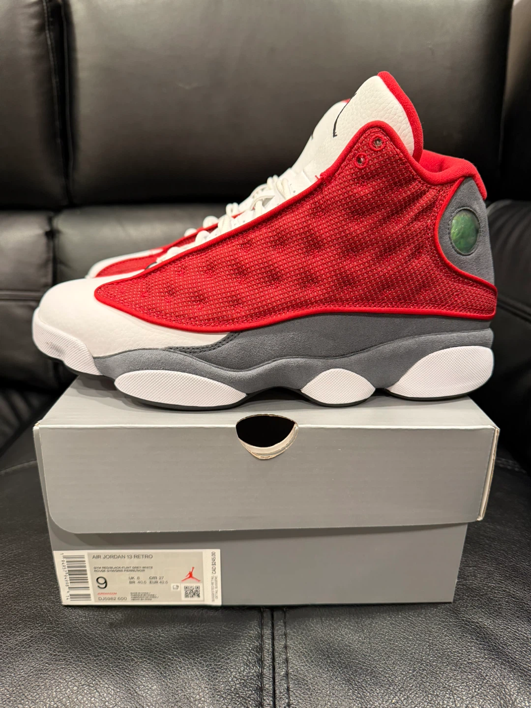 Air Jordan 13 Retro • Red Flint • Size 9 (NEW & Worn)