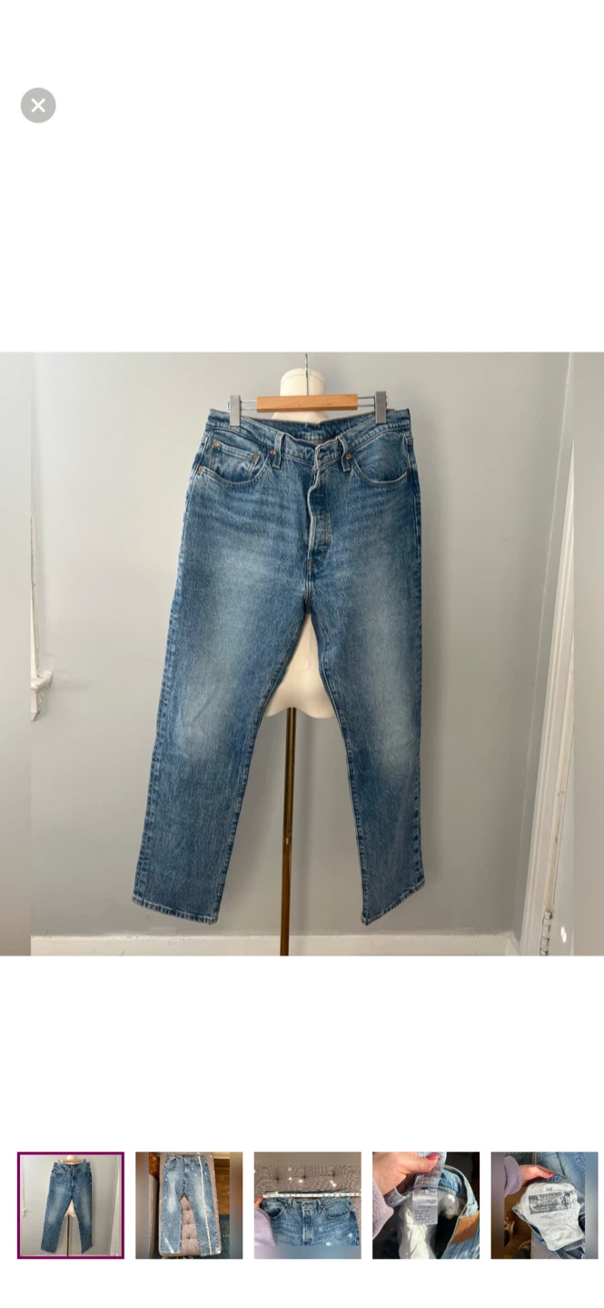 Levi's 501 Jeans, W33 L30