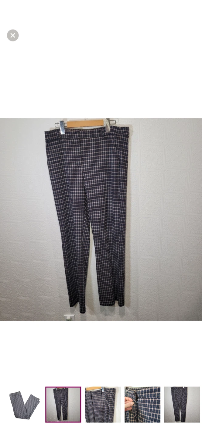 Max Mara Houndstooth Patterned Pants - photo 3