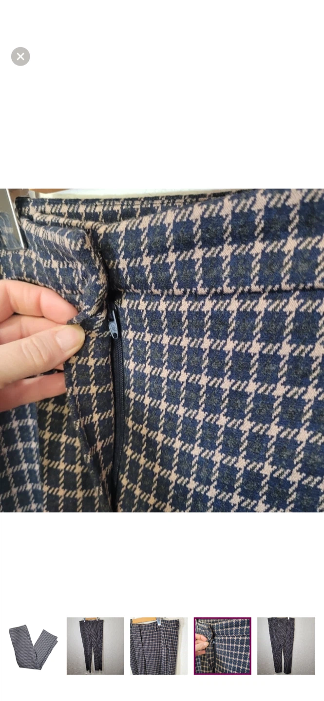 Max Mara Houndstooth Patterned Pants - photo 2