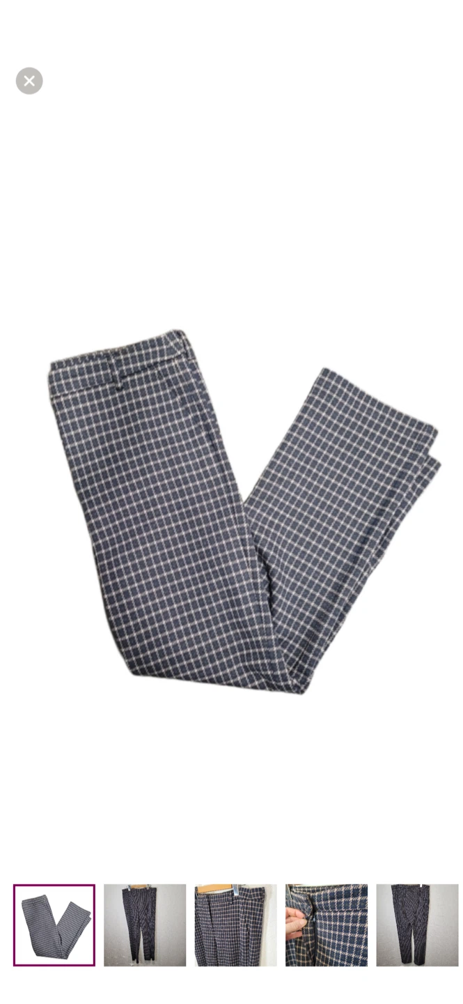 Max Mara Houndstooth Patterned Pants