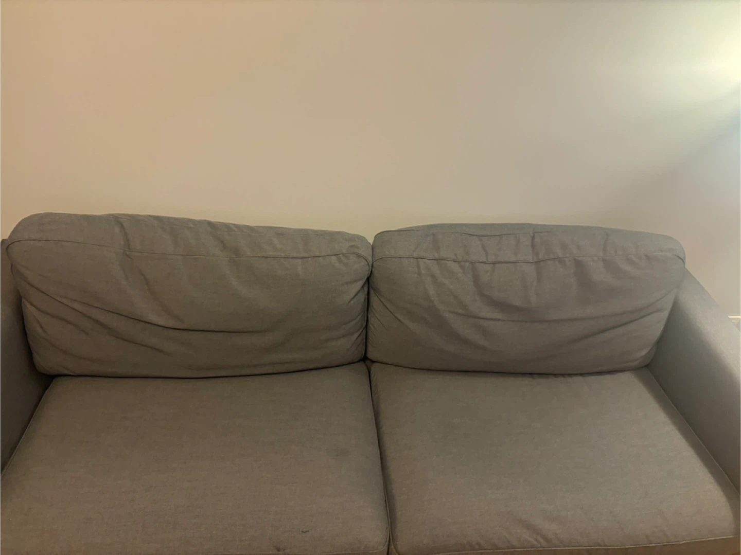 Grey 2-Seat Sofa - photo 4