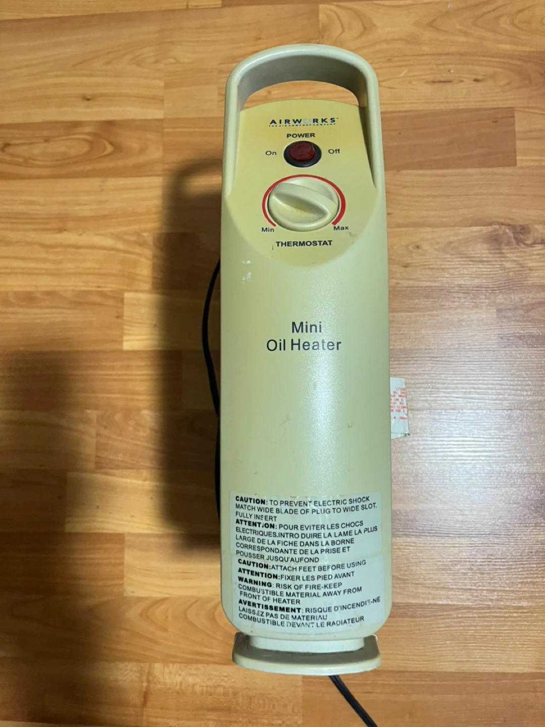 Airworks Mini Oil Heater - photo 3