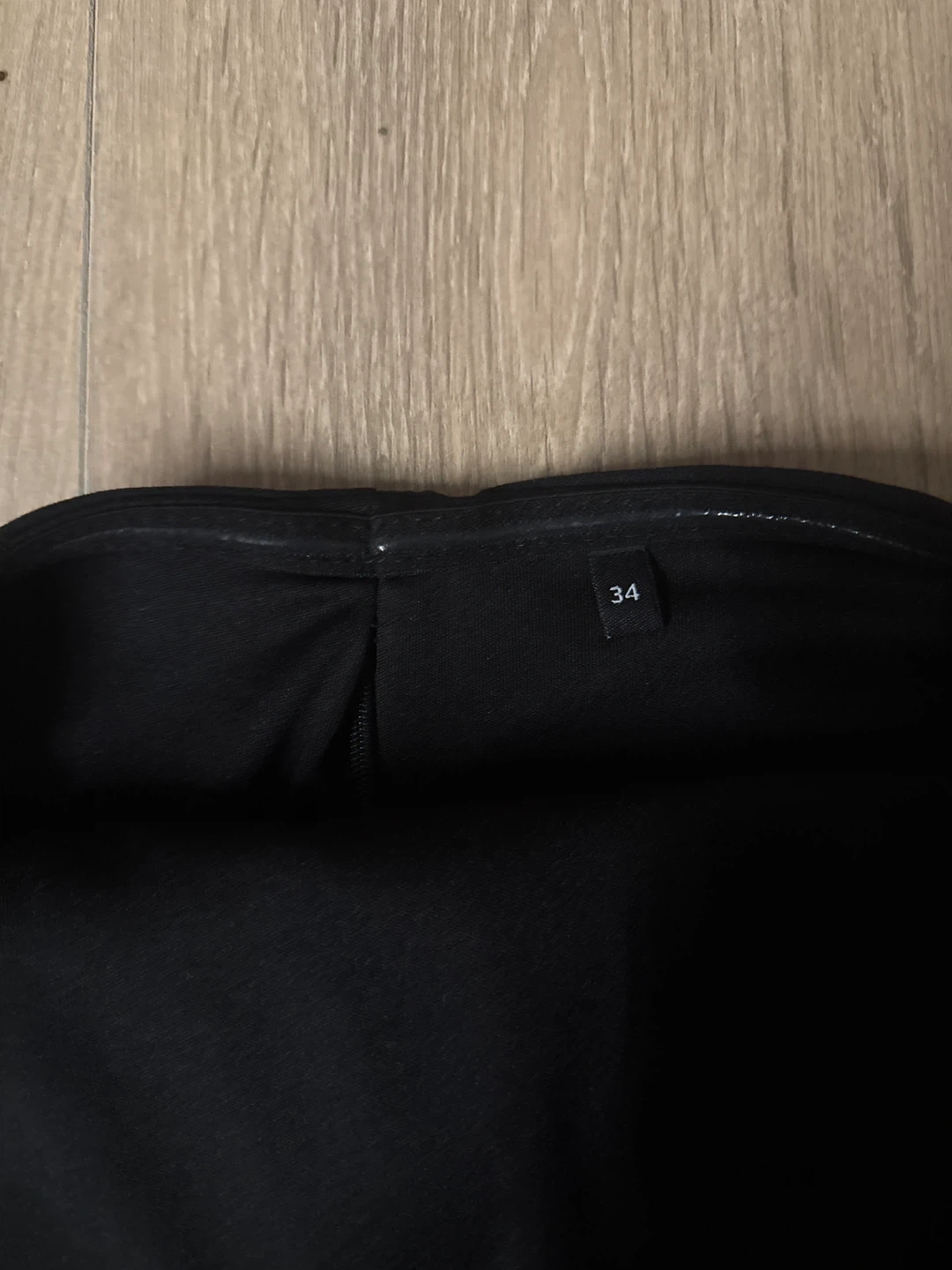 Black Strapless Top - photo 2