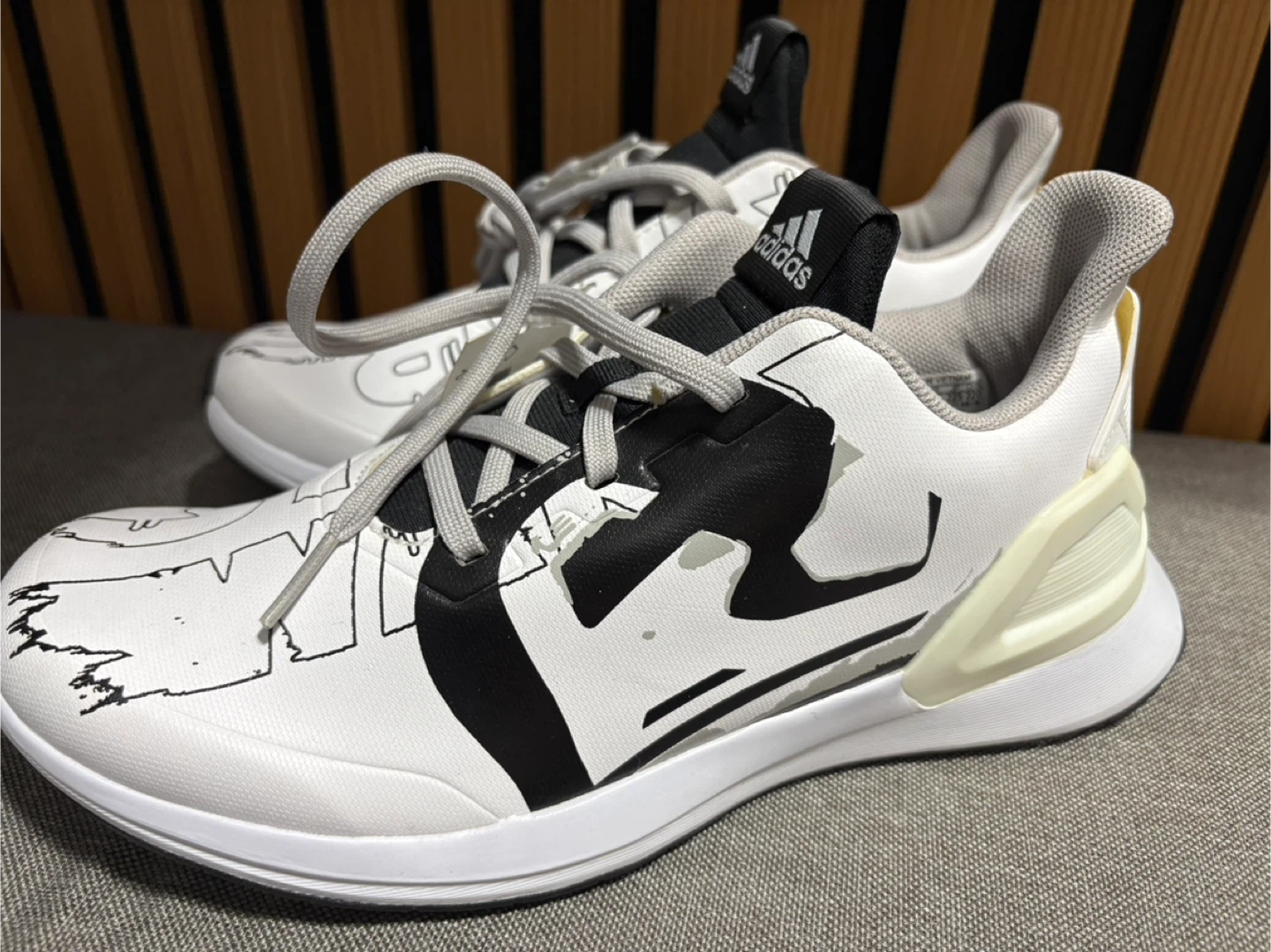 Adidas RapidaRun Star Wars Sneakers - Size 4 - photo 3