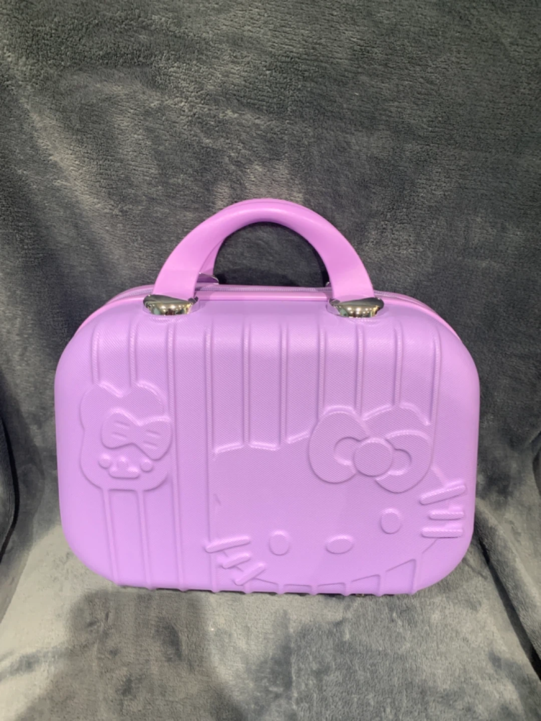 Hello Kitty Lilac Makeup Train Case