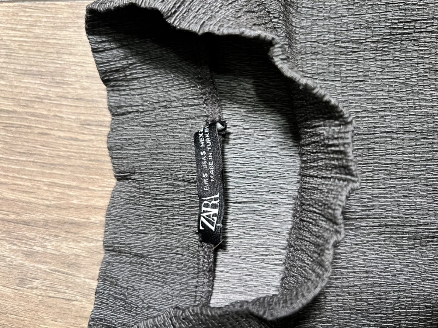 Zara Grey Top - Size S - photo 2